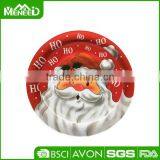 Fiestaware Family Use Tableware Snowman Print Red Round Santa Claus Christmas Dishes Sets thumbnail-1