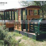 Wooden Train Set CE, GS Certificated Outdoor Playground Kids Play SET Muiti Play Set thumbnail-2