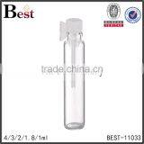 2017 Hot New Products Cosmetic Small 4ml 3ml 2ml 1.8ml 1ml Perfume Tester Bottle Mini White pp Stick Bottle Perfume Wholesale thumbnail-4