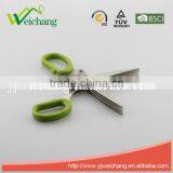 WCM34 Premium Soft Grip Stainless Steel Precision 5 LAYER BLADES SCISSOR New Design thumbnail-2
