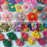 2"small Flower Decorative 2" Small Hair Bow thumbnail-1