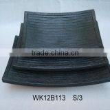 Decorative Bamboo Plates in Various Shape thumbnail-2