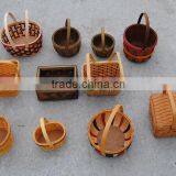 Eco-friendly Decorative Agricultural Natural Eco-friendly Woven Basket Fruit Basket