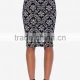 2015 New Fashion Damask Printed Pencil Skirt for Ladies 51025# thumbnail-1