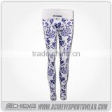 New design hemp unique yoga pants for women/sportswear for printing legging/rpet yoga pants