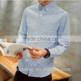 New Design Made to Measure Cotton Casual Slim Men Shirt BSB012 thumbnail-2