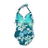 Kids Swimwear Flower Design One Piece Girl Swimsuit 2017 thumbnail-2