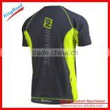 Kroad Wholesale 100% Polyester Coolmax Breathable Sublimation Custom Dry Fit Running t Shirts thumbnail-2