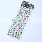 Wholesale Custom Diy Self Adhesive Back Glue Acrylic Rhinestone Sticker thumbnail-1