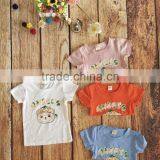 2017 Cheap Bulk Sale Children T-shirt Cute Printing Pictures Kid Boys Girls Shirts thumbnail-1