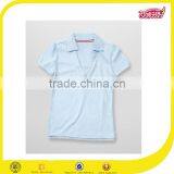 2016 Custom Primary School Unifrom Knit Collars Lace Polo t Shirts thumbnail-1