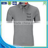 Custom 100% Polyester Dry Fit Mens Quick Dry Polo Shirt Wholesale Golf Polo Shirt thumbnail-4