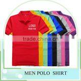 Plain dyed polo mens organic cotton t shirt wholesale