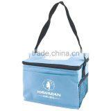 Economy Insulated Lunch Bag - Features a U Zipper Top Opening, Various Pockets and Comes With Your Logo. thumbnail-3