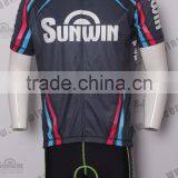 Cheap Breathable Coolmax Custom Team Cycling Jersey thumbnail-1
