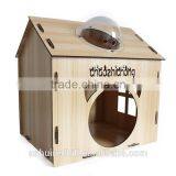 R1907H Natural Wooden Pet House Pet Play House Lovely Pet House thumbnail-3