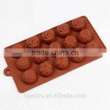 Wholesale Different Flowers Silicone Chocolate Mould,cake Mould,soap Mold thumbnail-1