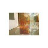 Stained Laminated Digital Printed Glass / Decorative Colored Glass For Light Box thumbnail-1