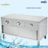 S/S 304 Kitchen Cabinet, Kitchen Work Table, Kitchen Workbench,Storage Cabinet thumbnail-1