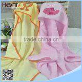 Animal Hooded 100% Cotton Embroider Baby Bath Towel thumbnail-5