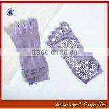 WH-131 Hot Sale Cotton Barre Cozy Sports Yoga Sock, Custom Made Logo Indoor Women Sport Pilates Socks thumbnail-1