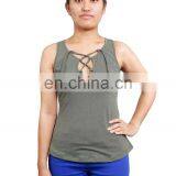 Women Sexy Crop Top Cami Sleeveless Strappy Stretchy Chill Summer Party Tank Top thumbnail-5
