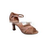 08B5L123 Ladies Ballroom Latin Satin Shoes thumbnail-1