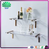 Beauty Acrylic Bathroom Cosmetic Shelf Clear Lucite Wall Shelf Plexiglass Cosmetic Holder