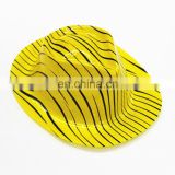 wholesale cheap yellow party plastic hat