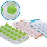 cheap flower shaped plastic ice cube tray