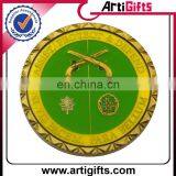 Zinc alloy casting gold coin custom made souvenir