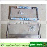 Cheap Custom Metal Car License Plate Frame Wholesale for Japan or USA Market HH-licence Plate-(6) thumbnail-2