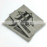 Custom High Quality Embossed Design Leather Label for Jeans