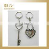 Key Shaped and Heart Shaped Key Chain