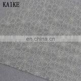 Wholesale Custom White Voile Embroidery Chantilly Lace Fabric thumbnail-4
