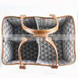 Multifunctional Big Size Rope Basket Portable Diaper Baby Nursery Organizer Caddy thumbnail-2