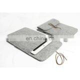 Fashion Felt Bag Wool Felt Laptop Sleeve Custom Neoprene Felt Sleeve Case With Handle thumbnail-1