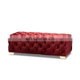 Reatai Modern Home Furniture Bed Sofa Tufted Ottoman Seat Living Bench thumbnail-4