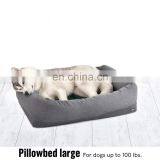 Plush Orthopedic Foam Dog Bed Memort Foam Pet Bed With Machine Washable Removable Cover thumbnail-4