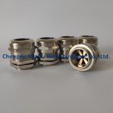Brass EMC cable gland with lock nuts