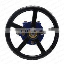 Bundor 2 Inch Rising Stem Flange Lug Knife Gate Valve Price List 4 PZ41X-16C Knife Gate Valve thumbnail-3