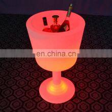 Plastic Beer Wine Vodka Champagne Rechargeable Flashing Led Ice Bucket for Promotion thumbnail-3