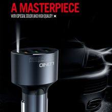 LDNIO C703Q Car Charger USB 2.0 In-car Chargers With 3 USB Ports, QC3.0, 36W thumbnail-3