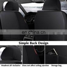 Front Car Seat Cover Cushion Protector Luxury PU Leather Non-Slip Mat Waterproof For Lada VESTA For Ford Focus For BMW/HYUNDAI thumbnail-2