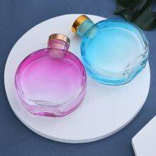 Color Transparent Vintage Aromatherapy Bottle Glass Perfume Bottle Young Girl Decoration Rattan Aromatherapy Bottle Indoor Volatilization Remove Odor thumbnail-2