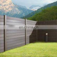 XINHAI Fence Wpc Hot Sale Dark Grey Privacy Decorative Outdoor Garden Fence Wood Composite thumbnail-3