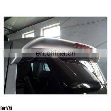 ABS Primer Painted Back Roof Spoiler For V73 Rear Spoiler With Light thumbnail-2