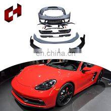 CH Hot Selling Perfect Fitment Engine Hood Mud Protecter Rear Lamp Auto Body Kits For Porsche 718 2016-2018 to GTS thumbnail-1