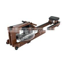 ISO9001 CE Professional Design Wooden Water Rowing Machine Water Rower Resistance thumbnail-1