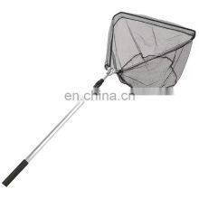 2022 Byloo Foldable Aluminum Handle Floating Rubber Fishing Landing Nets thumbnail-4